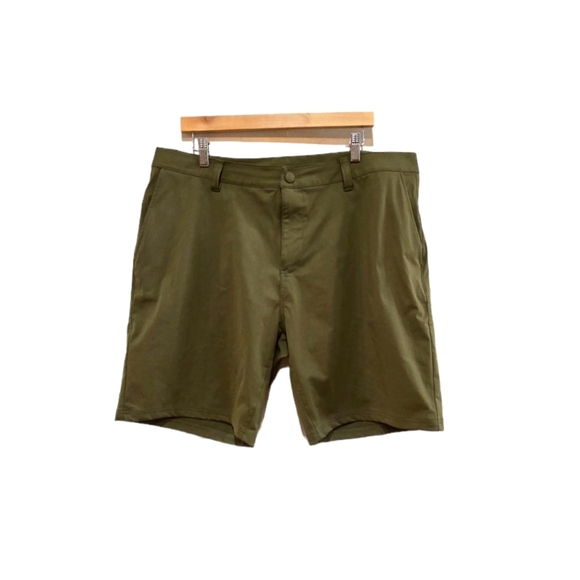 Rhone Commuter Shorts Olive Green Men's 38X8.5 Golf Outdoor Casual - Picture 1 of 9